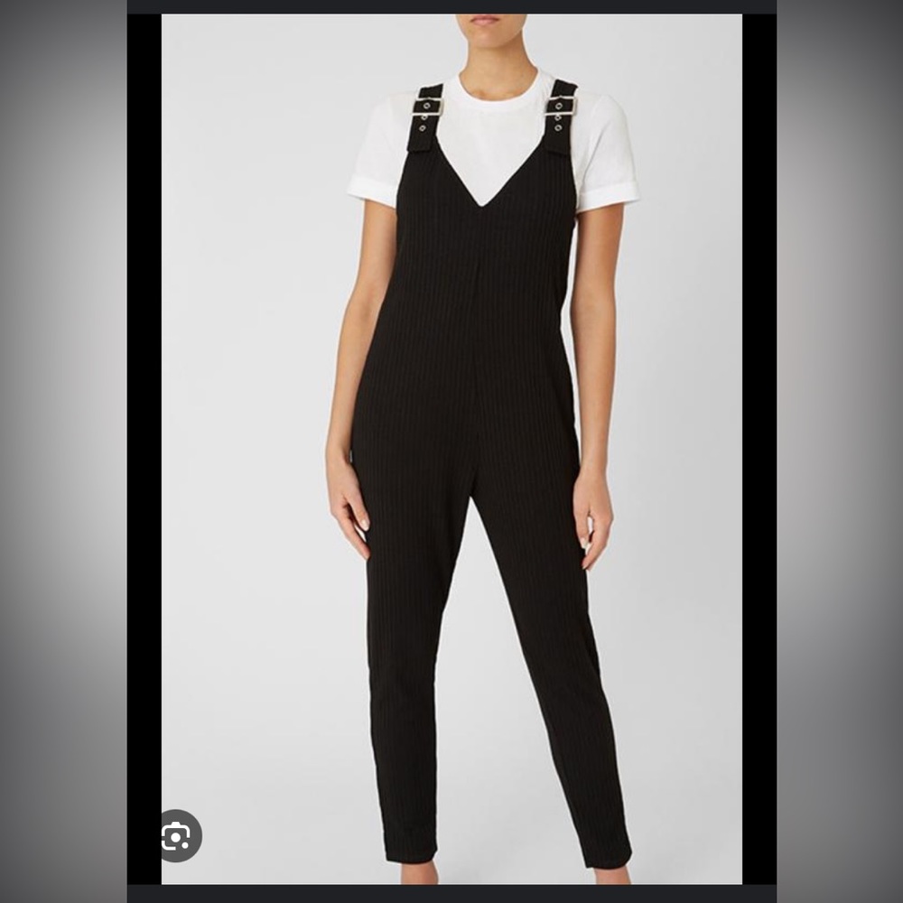 WeWoreWhat cozy ribbed tapered jumpsuit